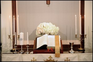 church wedding ceremony
