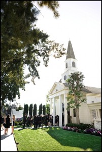 church wedding ceremony