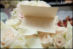 note from groom