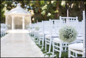 babys breath pomander