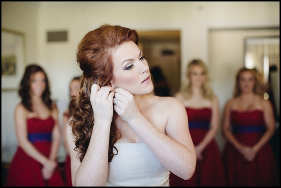 bride getting ready