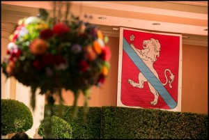 family crest banner