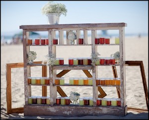 wedding drink station
