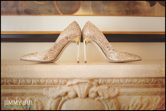 Bling wedding shoes 