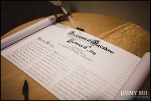 Creative wedding guest books
