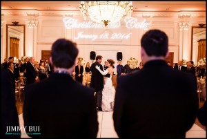 Bride and Groom's first dance