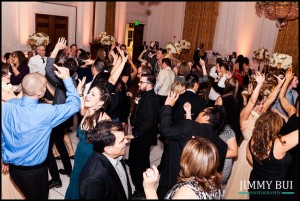 Wedding reception dancing Nixon Library
