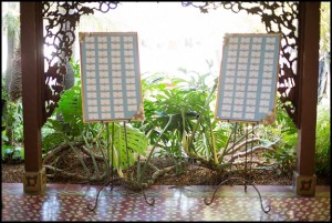 wedding seating charts