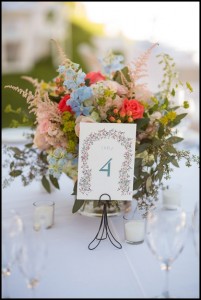 garden wedding centerpieces
