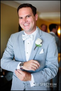groom mint bowtie