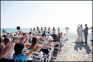 san clemente beach wedding