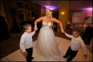 kids on dance floor