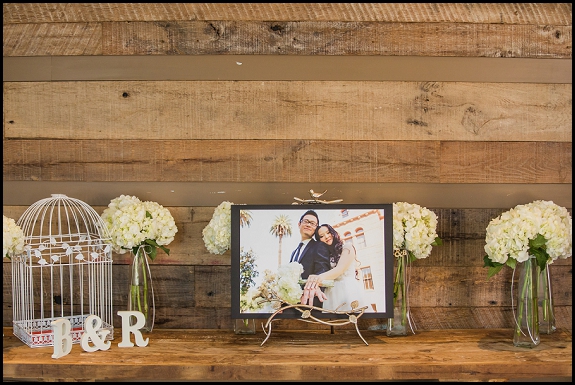 the colony house weddings gift table