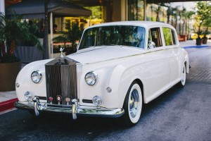 wedding getaway car