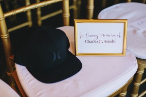 wedding memorial seat