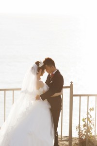 ocean view wedding