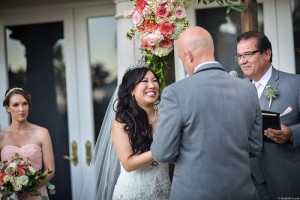 private estate wedding ceremony