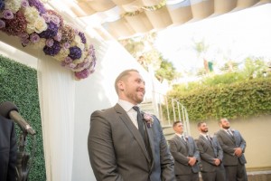 outdoor covered wedding ceremony