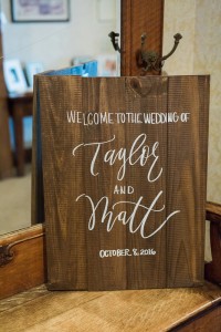 wedding signs