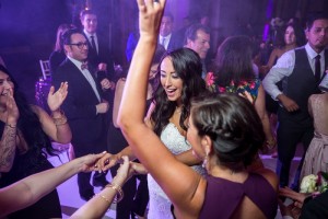 wedding reception dancing