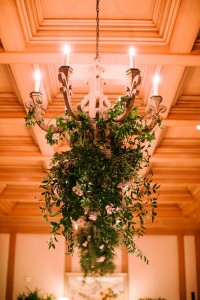 garden chandelier