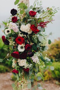 burgundy wedding