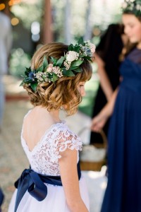 flower girl crown