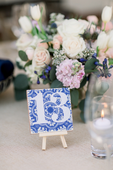 spanish tile table numbers
