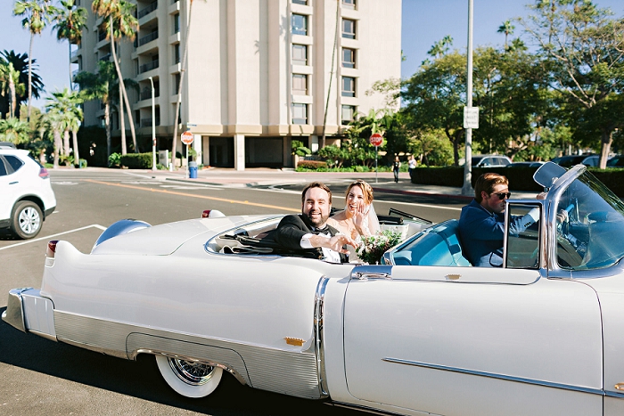 classic car for wedding