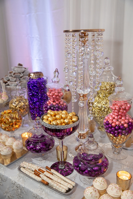 wedding candy buffet