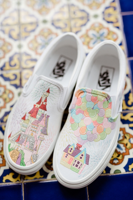 disney UP wedding shoes