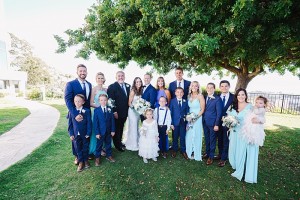 wedding family portraits