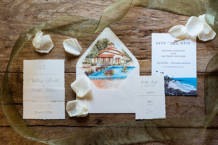 custom wedding stationary