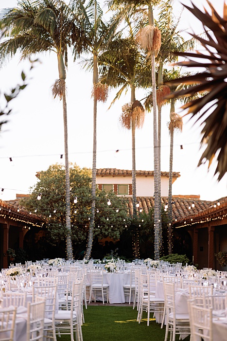 casa romantica outdoor wedding