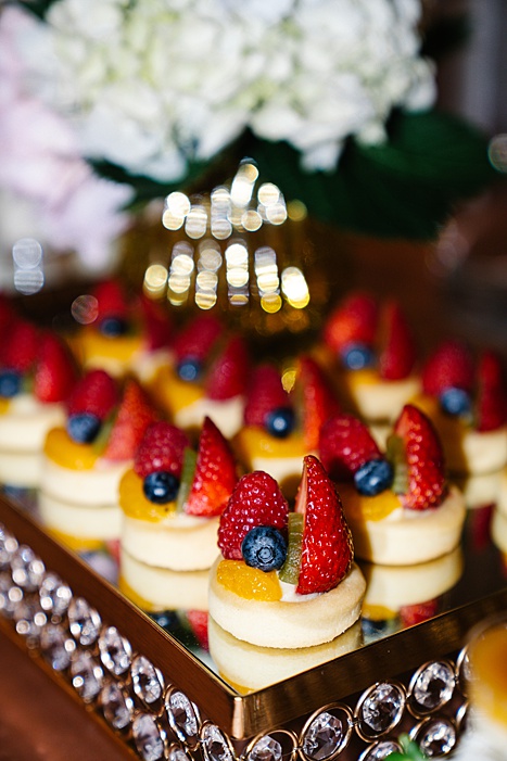 wedding mini desserts