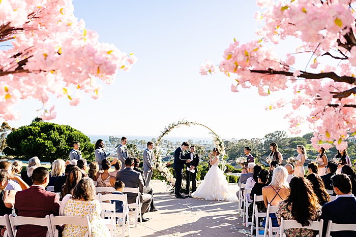 laguna cliffs marriott wedding ceremony