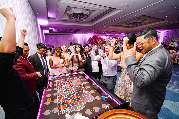 wedding casino tables