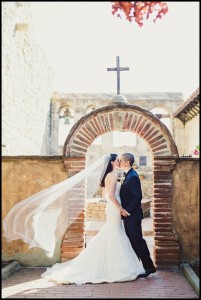 mission san juan capistrano wedding