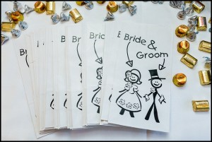 wedding candy bags