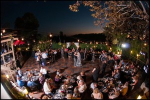 outdoor wedding reception orange county