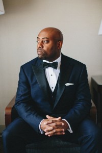 groom blue wedding suit