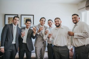 groomsment grey suits