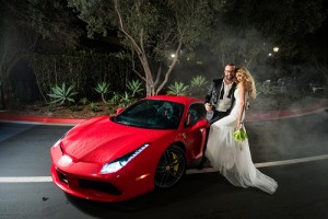 wedding ferrari