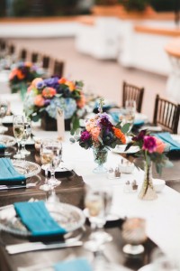 vibrant wedding colors