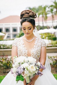 luxury wedding gown