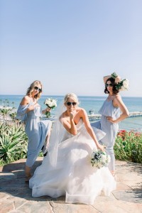blue bridesmaid dresses