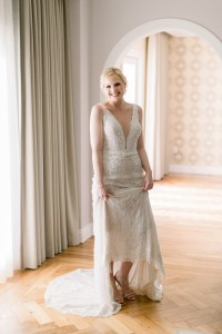 lace wedding dress