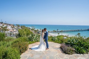 california ocean view wedding