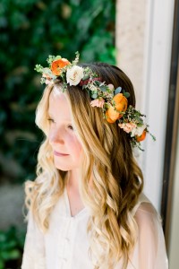 flower girl crown