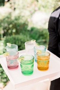 colorful glassware